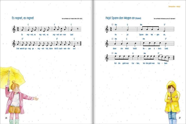 Produktbild Die 100 schönsten Kinderlieder - Mit einfachen Noten und Akkorden für Gitarre und Klavier (Deutsch, Lea Kmann Margot Kmann, 2021)