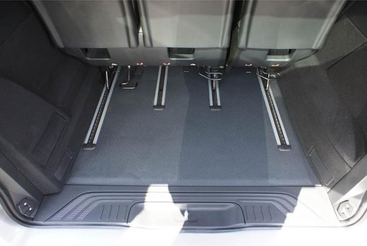 Actual product image ProPlus Boot tray for Mercedes Vito Tourer from 2014 until today (long version) behind 3rd row of seats