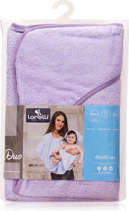 Image du produit Lorelli Serviette bain bébé Duo 80x100