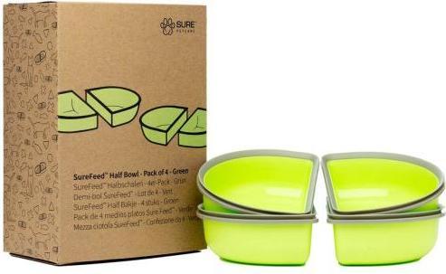 Image du produit SureFeed demi-bol, set à 2, vert (0.20 l)