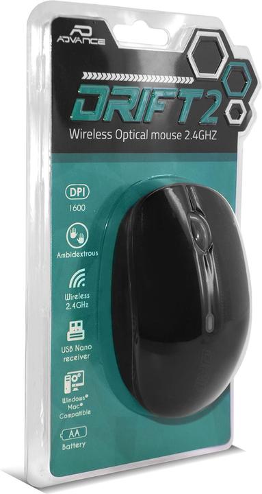 Image du produit Advance Souris Sans Fil Drift 2 (Noir) (Sans fil)