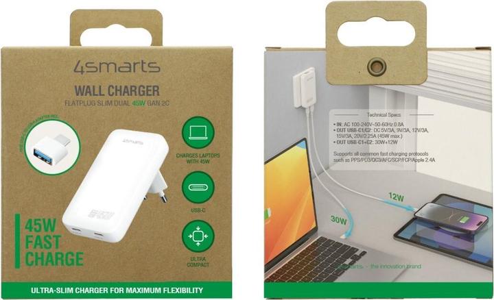 Produktbild 4smarts FlatPlug Slim Dual (45 W)