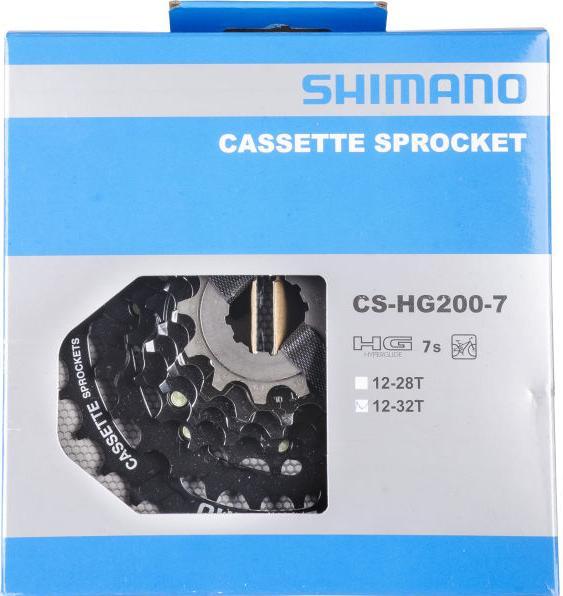 Actual product image Shimano Cs-Hg200 (7-speed, 12-32)