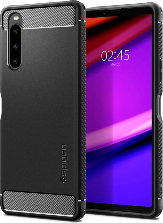 Produktbild Spigen Rugged Armor Sony Xperia 10 V czarny/black ACS06202 (Sony Xperia 10 V)