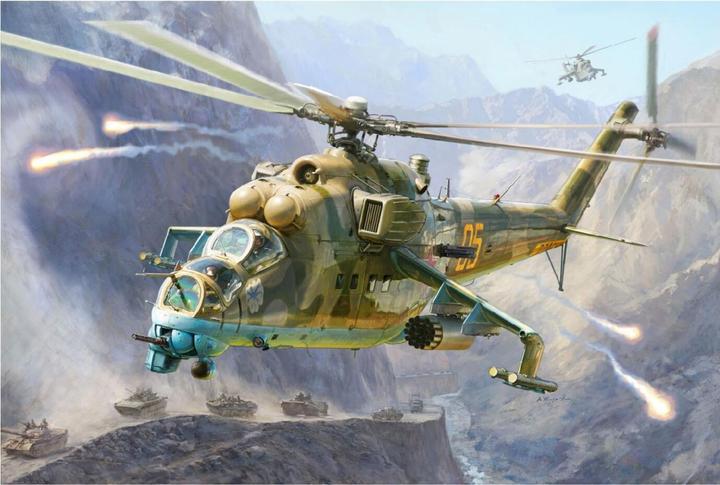 Produktbild 1:48 MIL Mi-24V/VP(HIND)Combat Helicopt.