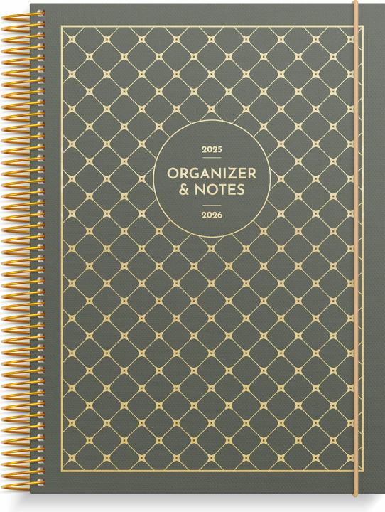Produktbild Organizer & Notes Muster A5 Schülerkalender 2025/2026 (A5, Deutsch)