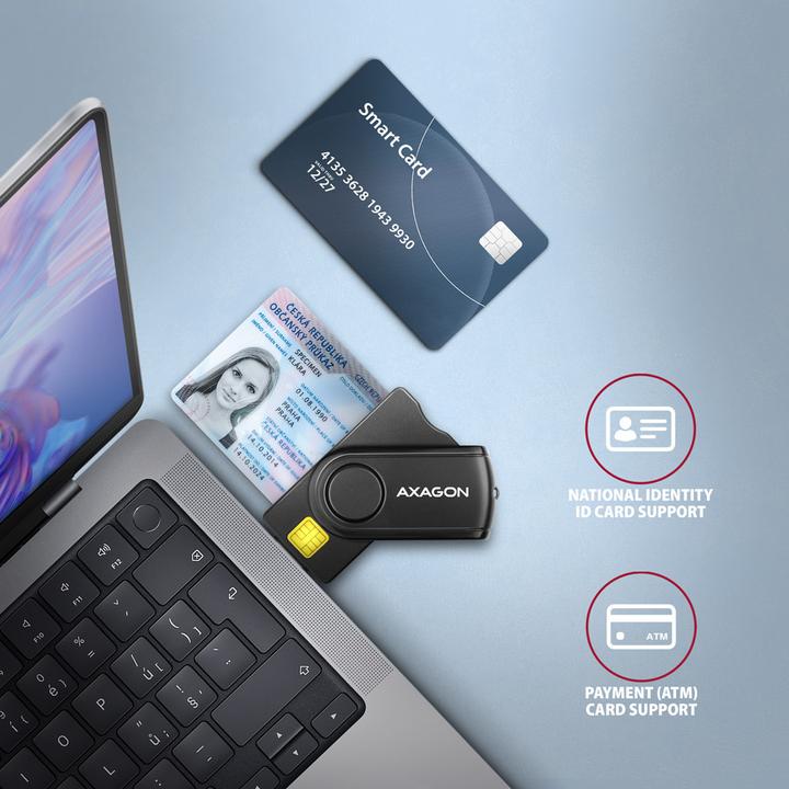 Produktbild Axagon CRE-SMP2A (USB 2.0)