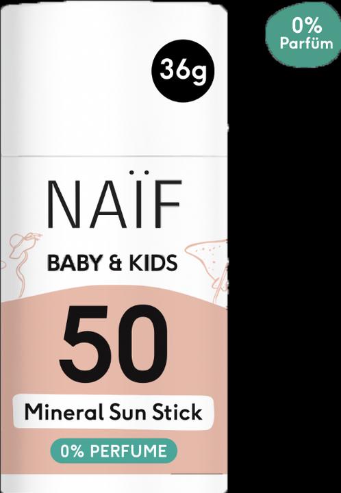 Produktbild Naïf Sonnenschutzstick (Sonnenstick, SPF 50, 36 g)