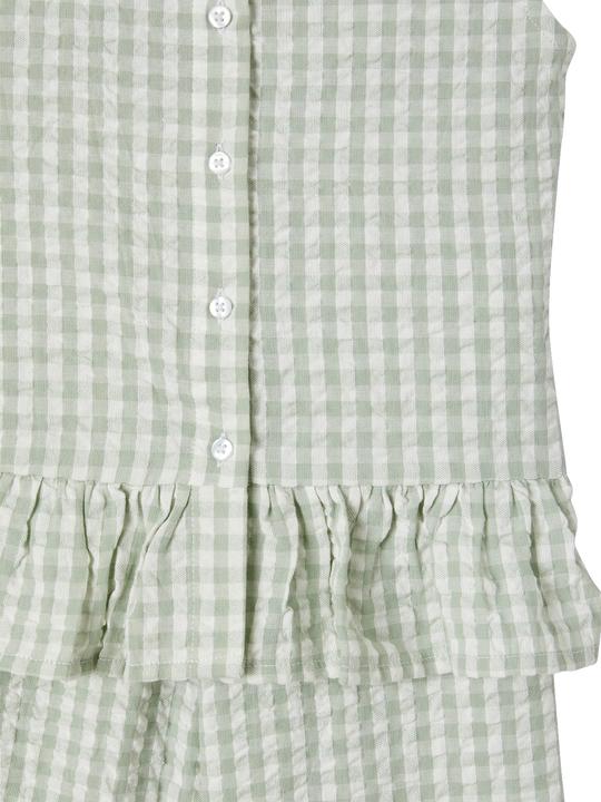Immagine prodotto Vertbaudet Set da bambina: camicetta e pantaloni 7/8 (134)