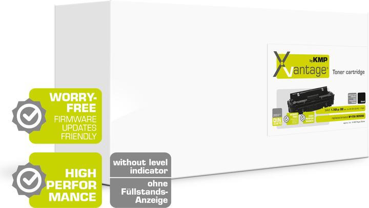 Actual product image KMP Xvantage Toner individually replaces HP HP415A (W2030A) Black Compatible Toner (FC)