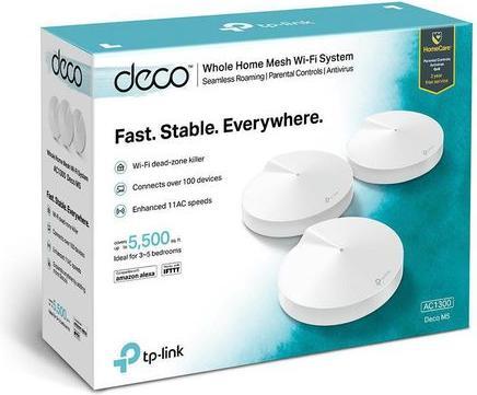 Actual product image TP-Link Deco M5 Dualband WLAN Mesh Set of 3 (AC1300)