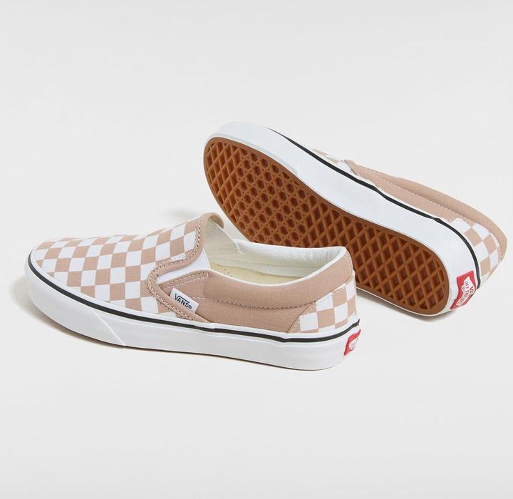 Actual product image Vans Classic Slip-On COLOR THEORY CHECKERBOARD Warm Taupe (41)