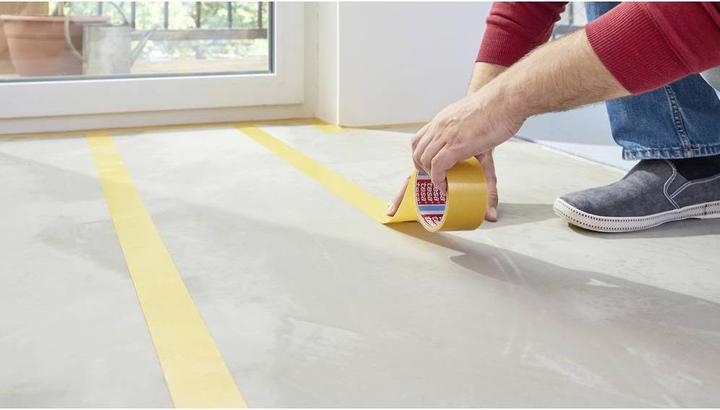 Actual product image tesa Laying tape extra strong adhesive, brown, 50 mm x 10 m (50 mm)