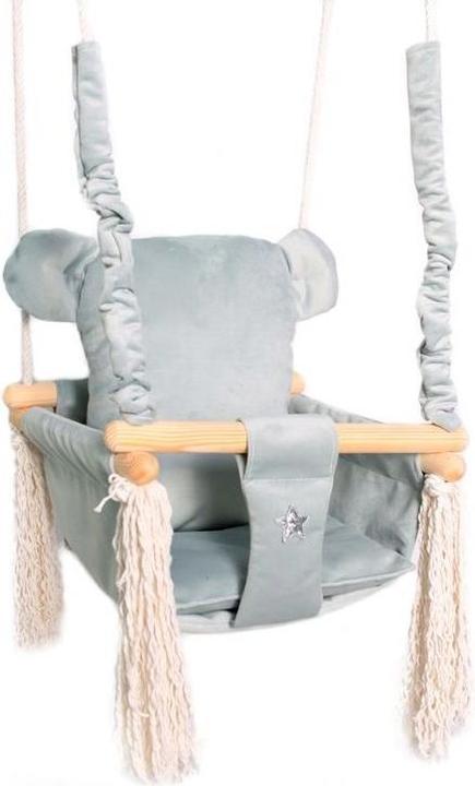 Actual product image Holzecke Teddy Bear" swing grey