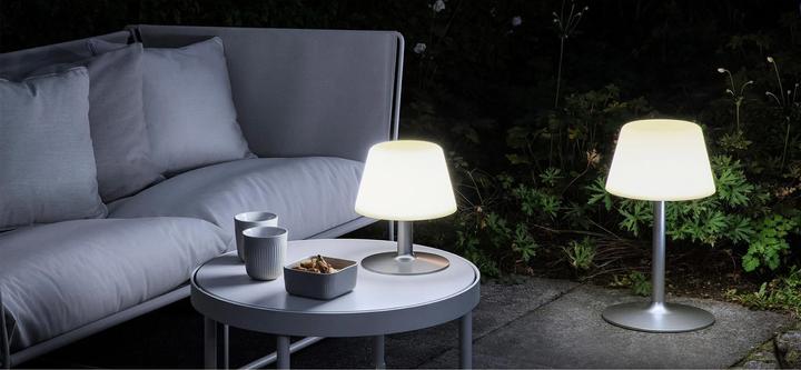 Produktbild Eva Solo Laterne SunLight Lounge Weiss matt/ Silber
