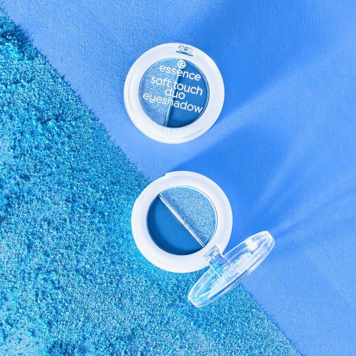Actual product image essence soft touch duo eyeshadow (03 Icy Girl)