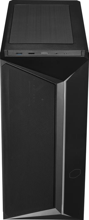 Actual product image Cooler Master CMP 510 ARGB MIDI TOWER CASE WITH WINDOW + MWE V2 230 V 650 W 80+ BRONZE POWER SUPPLY UNIT (ATX, mATX, Mini-ITX)