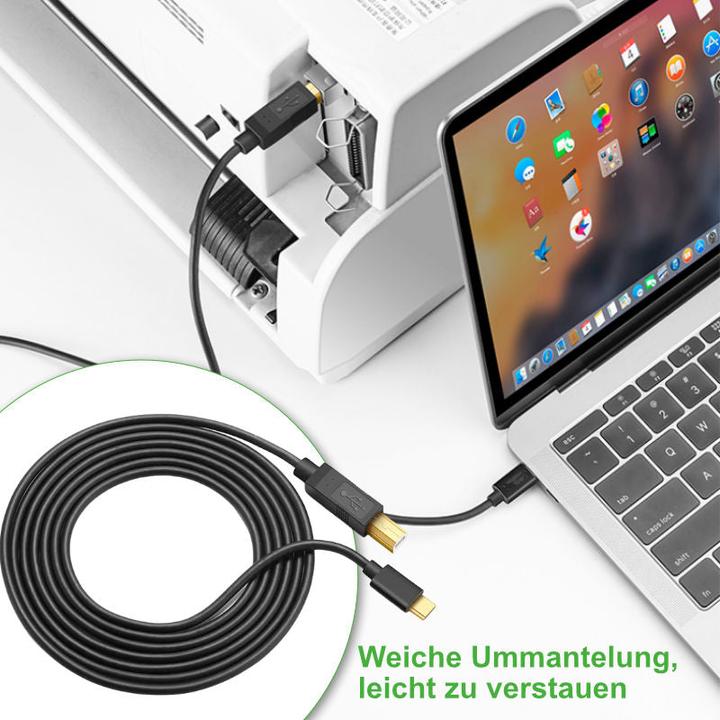 Immagine prodotto Hermex USB C - USB B (2 m)