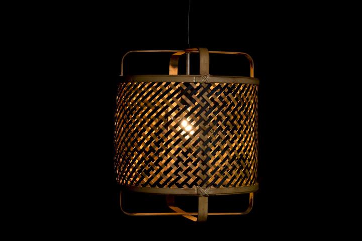 Actual product image DKD Home Decor Ceiling Light Black Brown 220 V 50 W (36 x 36 x 48 cm)