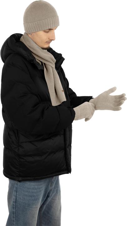 Actual product image Normani Merino gloves smooth knitted - 9627 (One size)