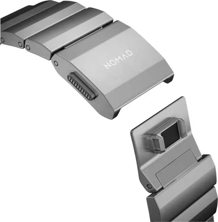 Productafbeelding Nomad Strap Titanium Silver V2 42/44/45/49mm (35 mm, Titanium)