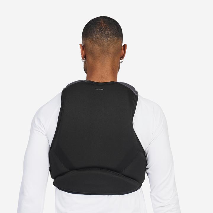 Image du produit Tribord Gilet d'impact et d'aide à la flottabilité 50N court - 500 noir (XL)