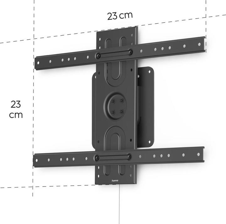 Produktbild Hama TV-Wandhalterung, Hoch- und Querformat, 203 cm (80") bis 50 kg (Wand, 80", 50 kg)