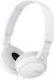 Productafbeelding Sony Mdr-Zx110w (Geen ruisonderdrukking, Bedraad)