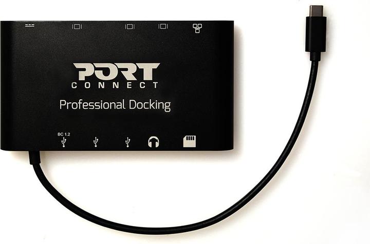 Produktbild Port Designs Docking Station Travel (USB-C, 6 Ports)