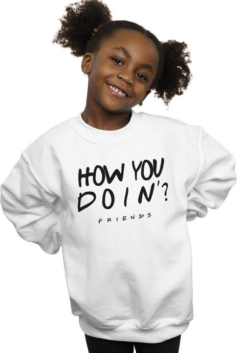 Actual product image Friends Girls How You Doin? Sweatshirt (128)