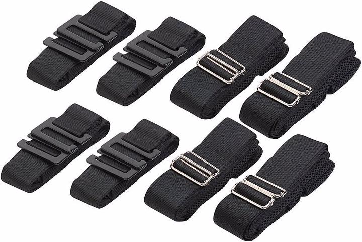 Image du produit AGT Lot de 2 harnais doubles pour 2 personnes, charge maximale 360 kg, sacoche