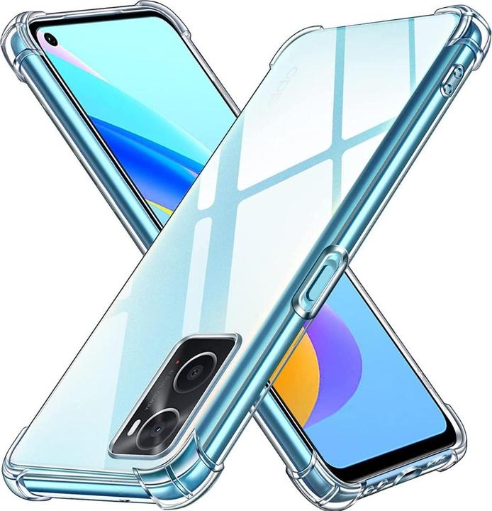 Produktbild Screenguard Oppo A96 4G Hülle Crystal Soft Airbag Bumper (Oppo A96)