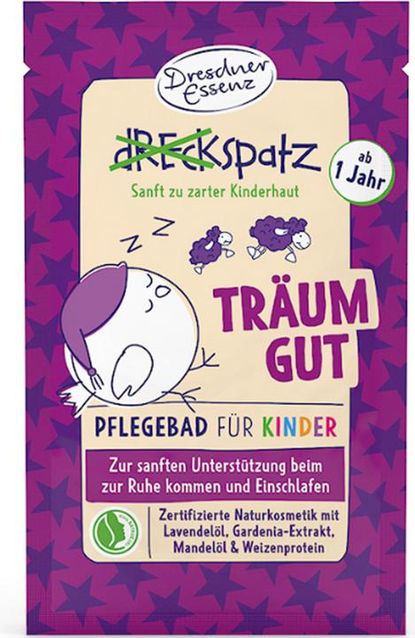 Produktbild Dresdner Essenz Dresdner Dreckspatz Pflegebad Display Träum gut 12 Stück (Schaumbad)