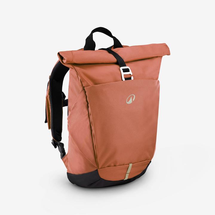Actual product image Quechua Wanderrucksack Rolltop - NH500 Escape 16 l + 4 braun (20 l)