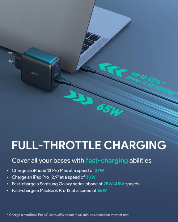 Actual product image Aukey OmniaMix II (65 W)