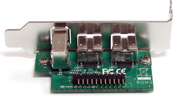 Produktbild StarTech 3 Port 2b 1a 1394 Mini PCI Express FireWire-Kartenadapter