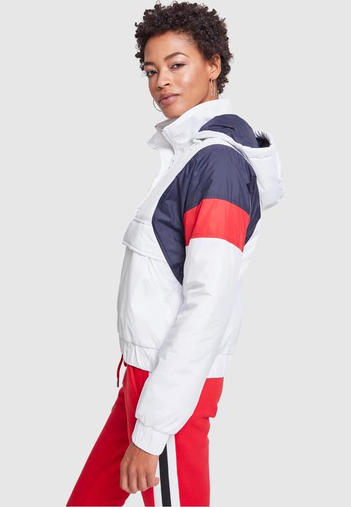 Actual product image Urban Classics Ladies 3-Tone Padded Pull Over Jacket (M)