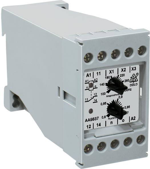 Produktbild Dold Frequenzüberwachungsrelais AC50/60HZ230V AA9837.11 40