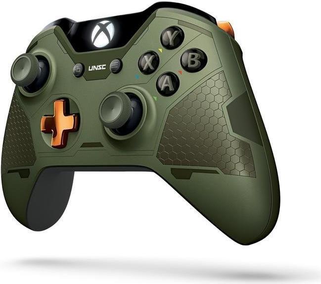 Produktbild Microsoft Xbox One Wireless Controller - Halo 5 Master Chief Limited Edition (Xbox One X, Xbox Series X, Xbox One S, Xbox Series S)