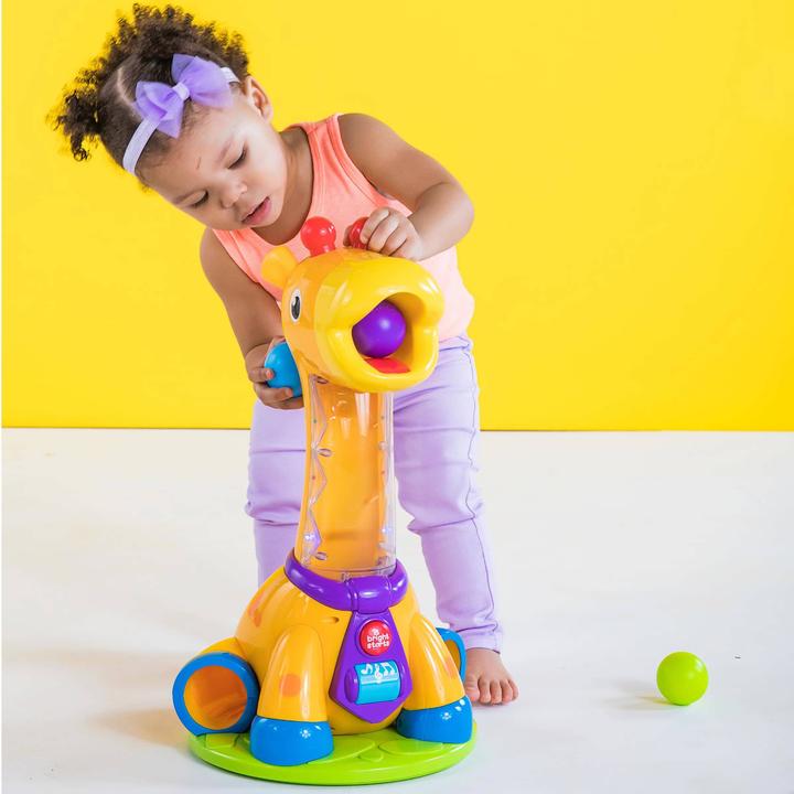 Actual product image Bright Starts Spin & giggle giraffe