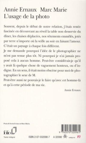 Produktbild L'usage de la photo (Französisch, Ernaux Annie, Marie Marc, 2006)