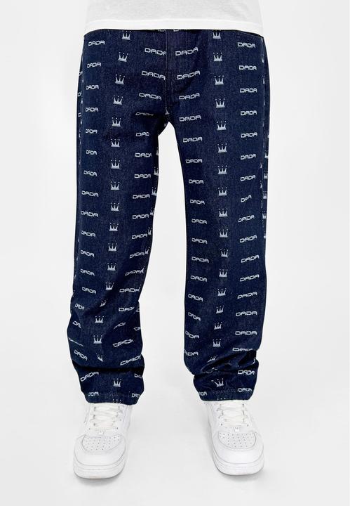 Dada Supreme All Over Loose Fit Jeans - 179919