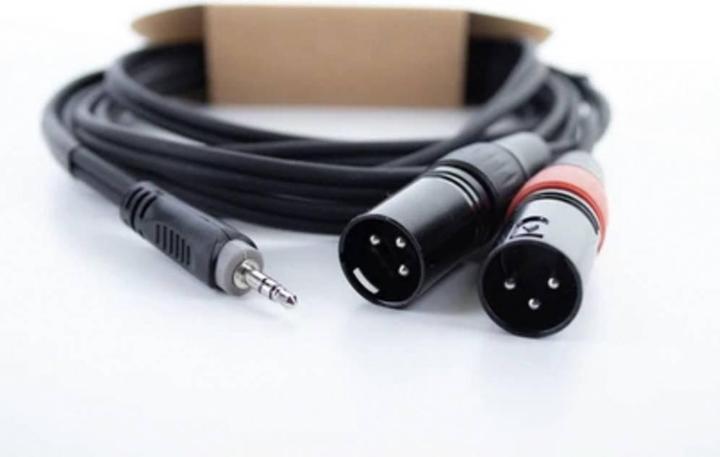Produktbild Cordial EY 1 WMM XLR Y-Adapter (1x Klinkenstecker 3.5 mm - 2x XLR-Stecker 3 poli (Zubehör)