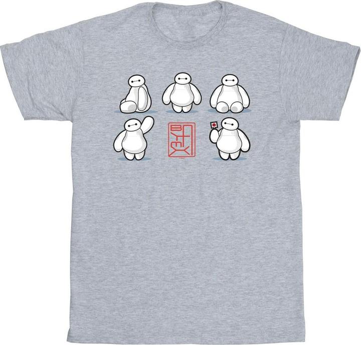 Produktbild Disney Big Hero 6 Baymax Many Poses TShirt (L)