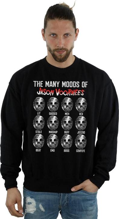 Produktbild Absolute Cult The Many Moods Of Jason Voorhees Sweatshirt (3XL)