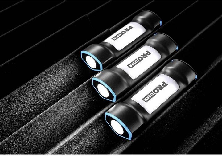 Actual product image ProUser Power bank with flashlight set of 3 (7500 mAh, 27.75 Wh)