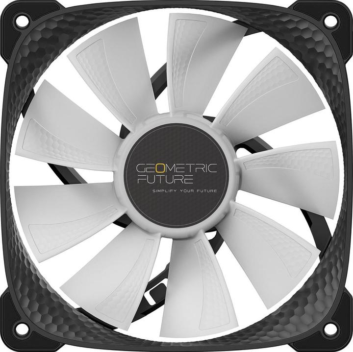 Produktbild Geometric Future Squama 2505B RGB Lüfter - 120 mm, schwarz (120 mm, 1 x)