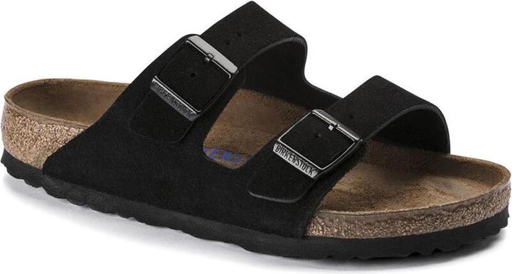 Actual product image Birkenstock Arizona Softbed Suede Narrow (45)