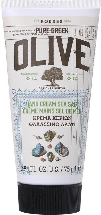 Actual product image Korres Olive Sea Salt Hand Cream (75 ml)