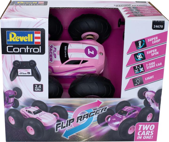 Immagine prodotto Revell Auto acrobatica RC Flip Racer rosa, auto telecomandata